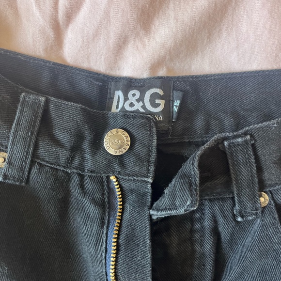 D&G black straight leg jeans - Picture 3 of 5